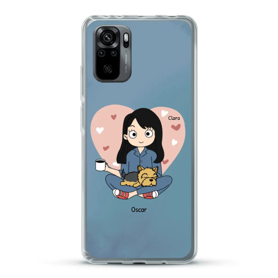 Maman chien BD - Coque de téléphone personnalisé