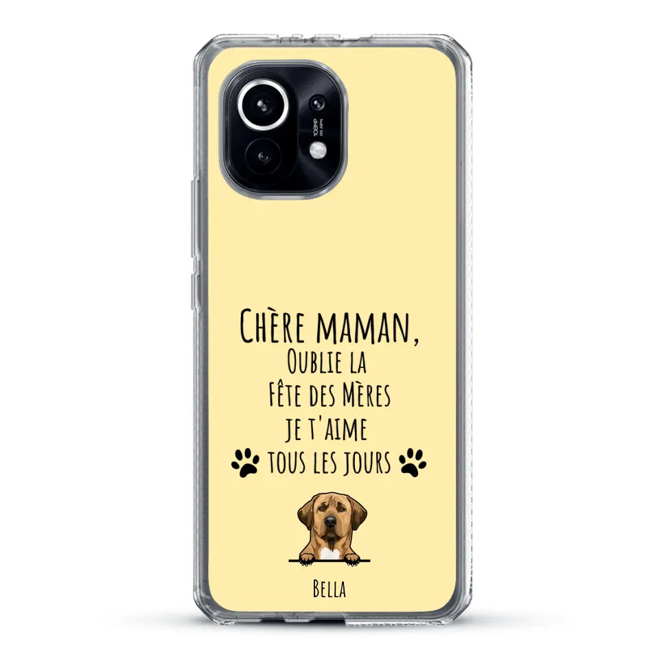 Oublie la Fête des Mères - Coque de téléphone personnalisée