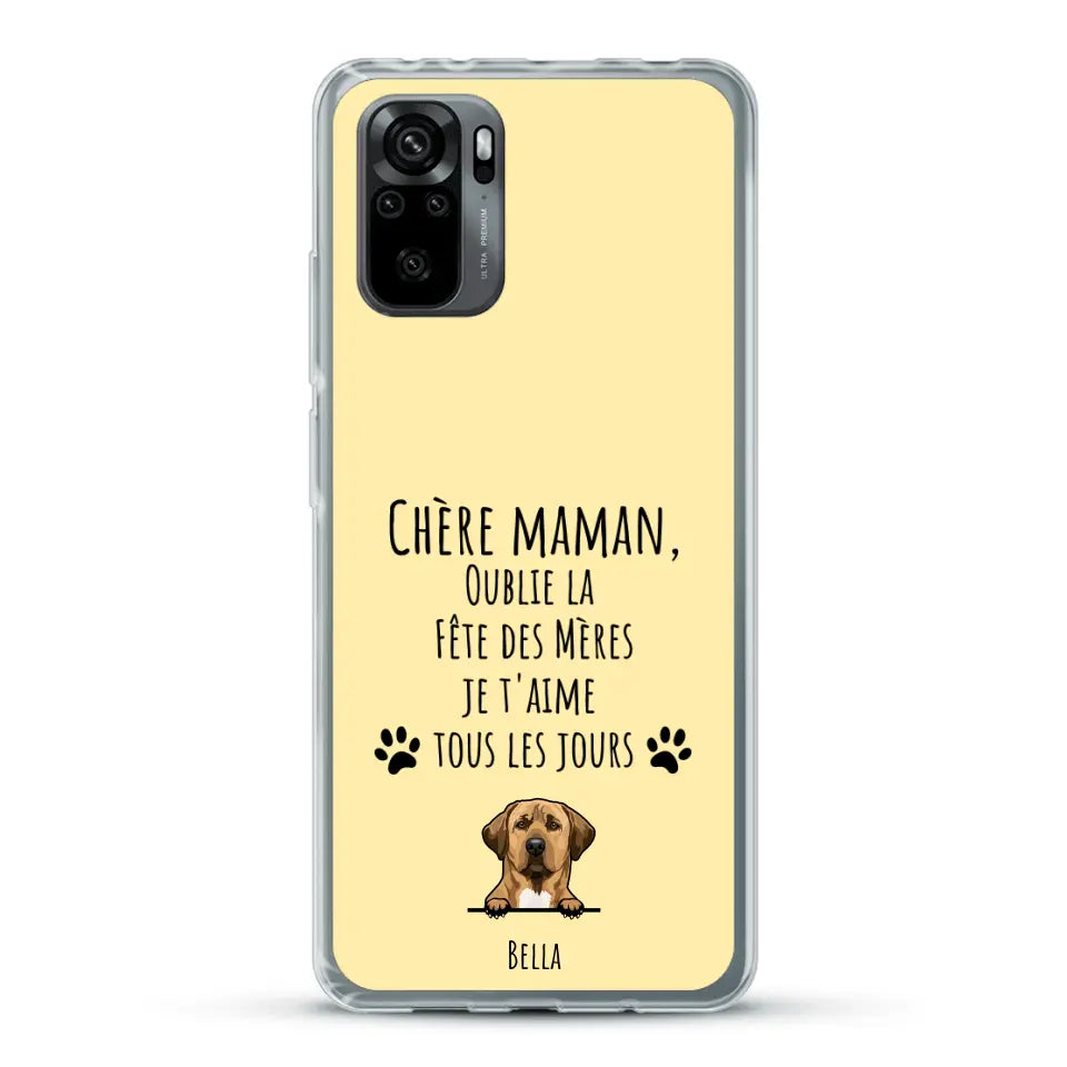 Oublie la Fête des Mères - Coque de téléphone personnalisée