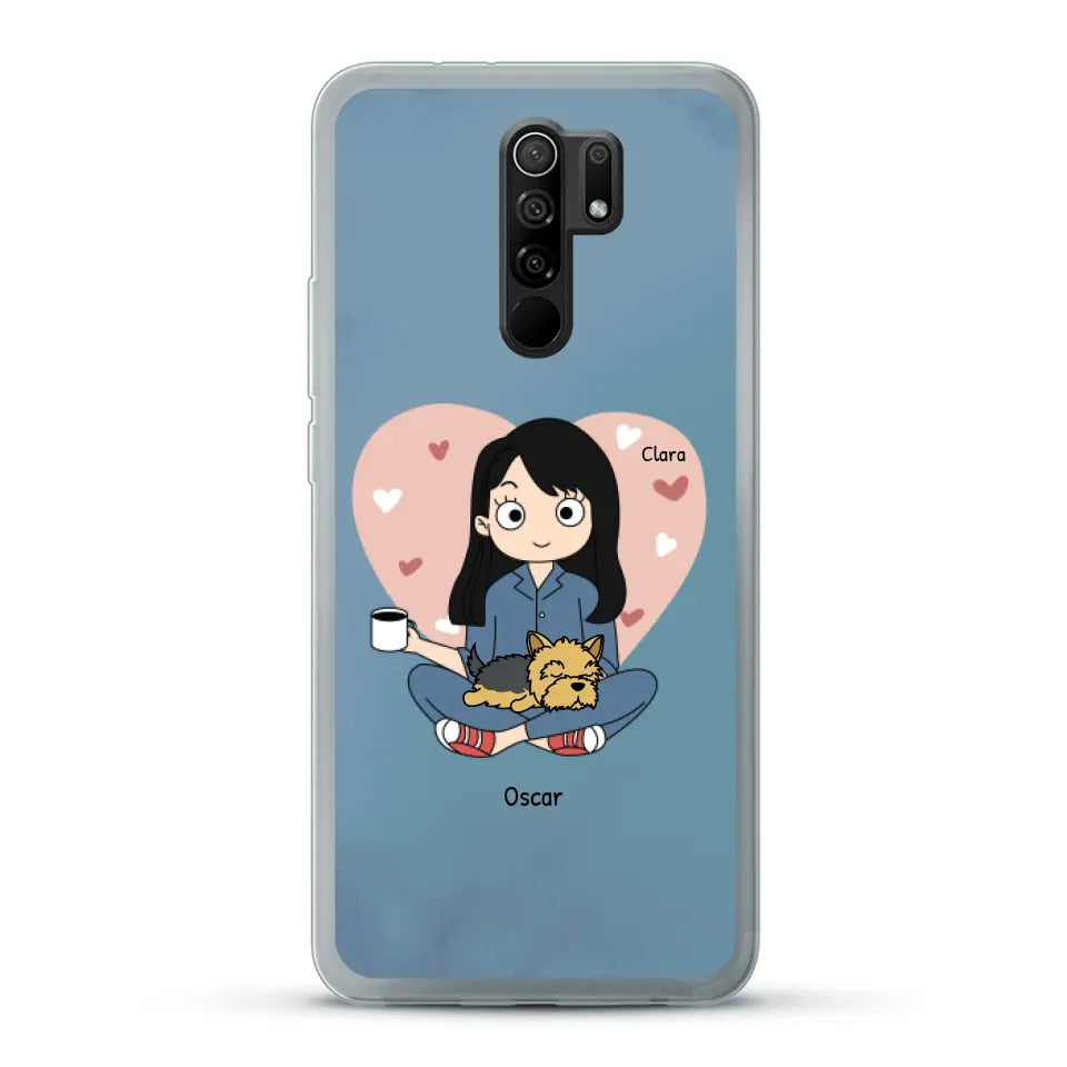 Maman chien BD - Coque de téléphone personnalisé