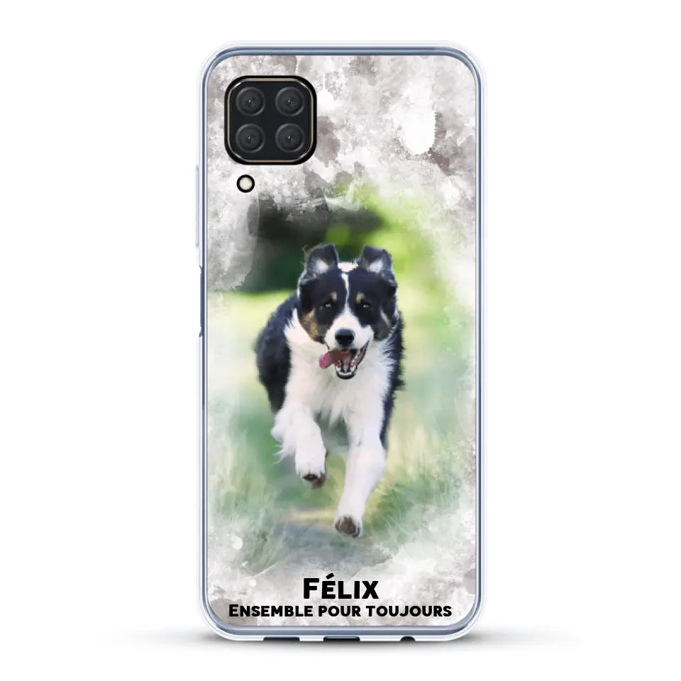 Cadre aquarelle - Coque de téléphone personnalisée