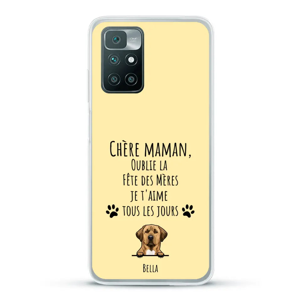 Oublie la Fête des Mères - Coque de téléphone personnalisée