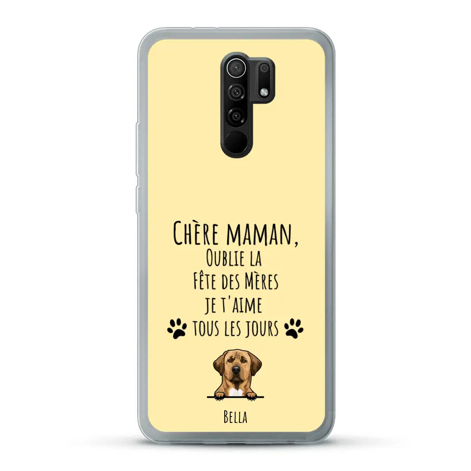 Oublie la Fête des Mères - Coque de téléphone personnalisée