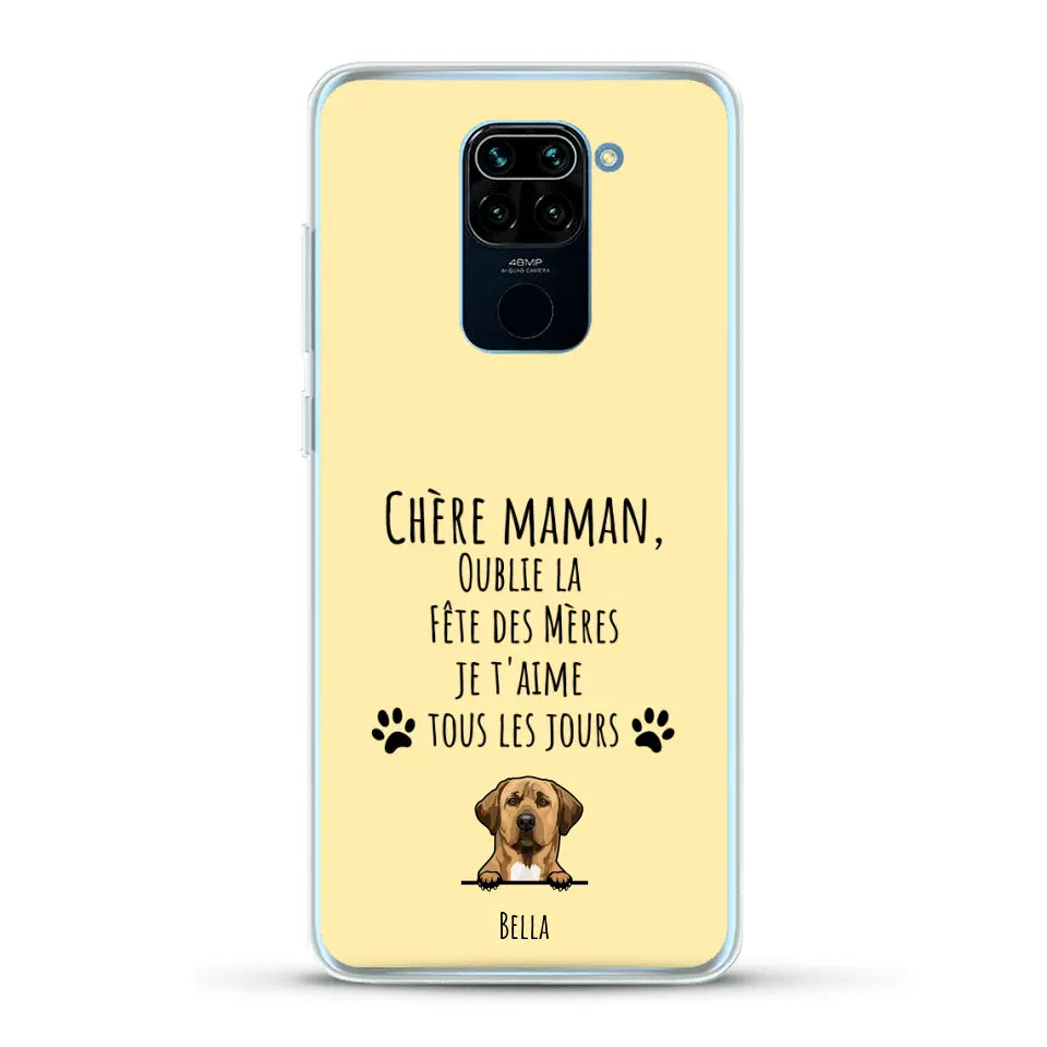 Oublie la Fête des Mères - Coque de téléphone personnalisée