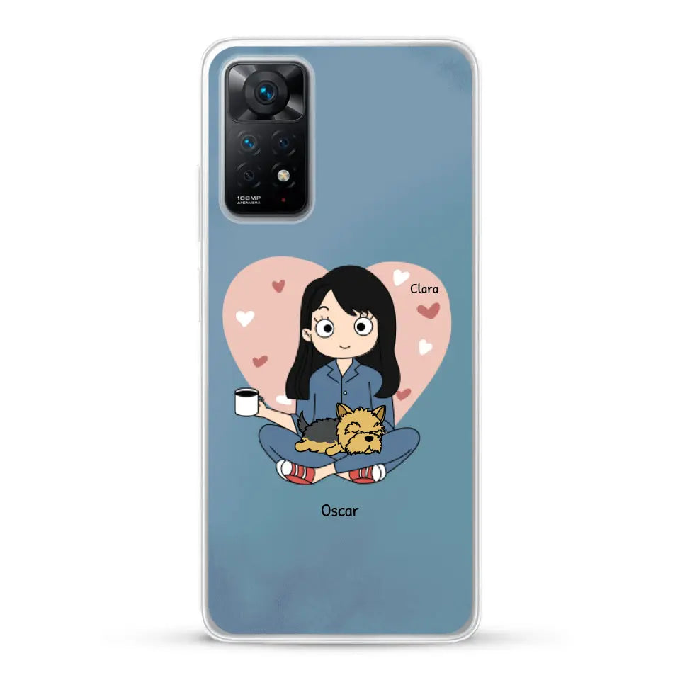 Maman chien BD - Coque de téléphone personnalisé