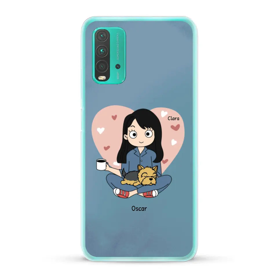 Maman chien BD - Coque de téléphone personnalisé