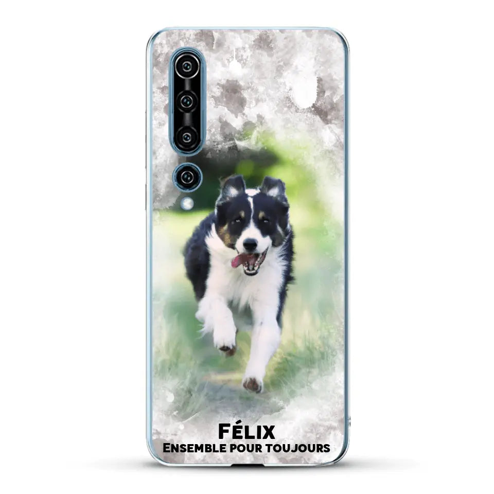 Cadre aquarelle - Coque de téléphone personnalisée