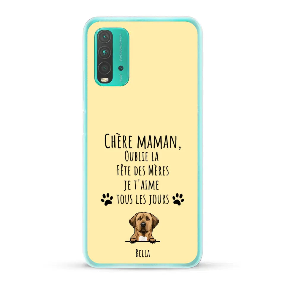 Oublie la Fête des Mères - Coque de téléphone personnalisée