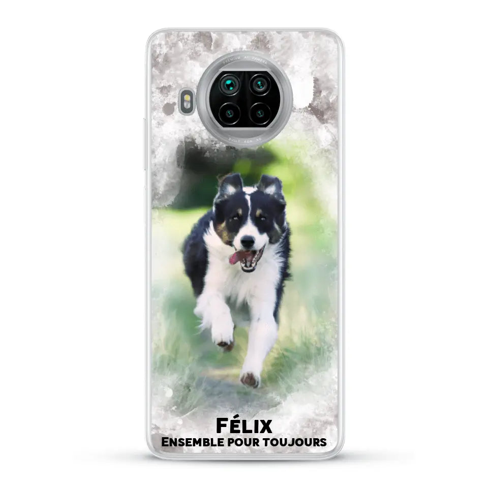 Cadre aquarelle - Coque de téléphone personnalisée