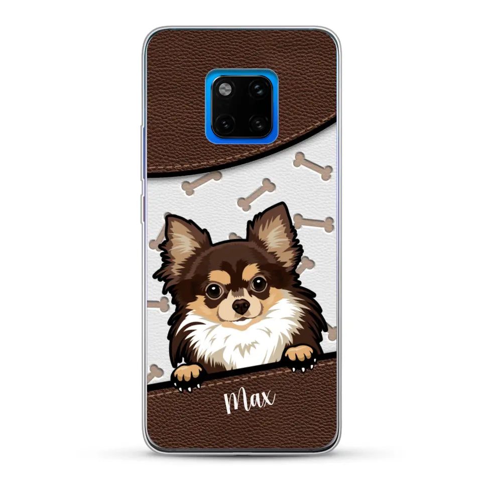 Chiens aspect cuir - Coque de téléphone personnalisée