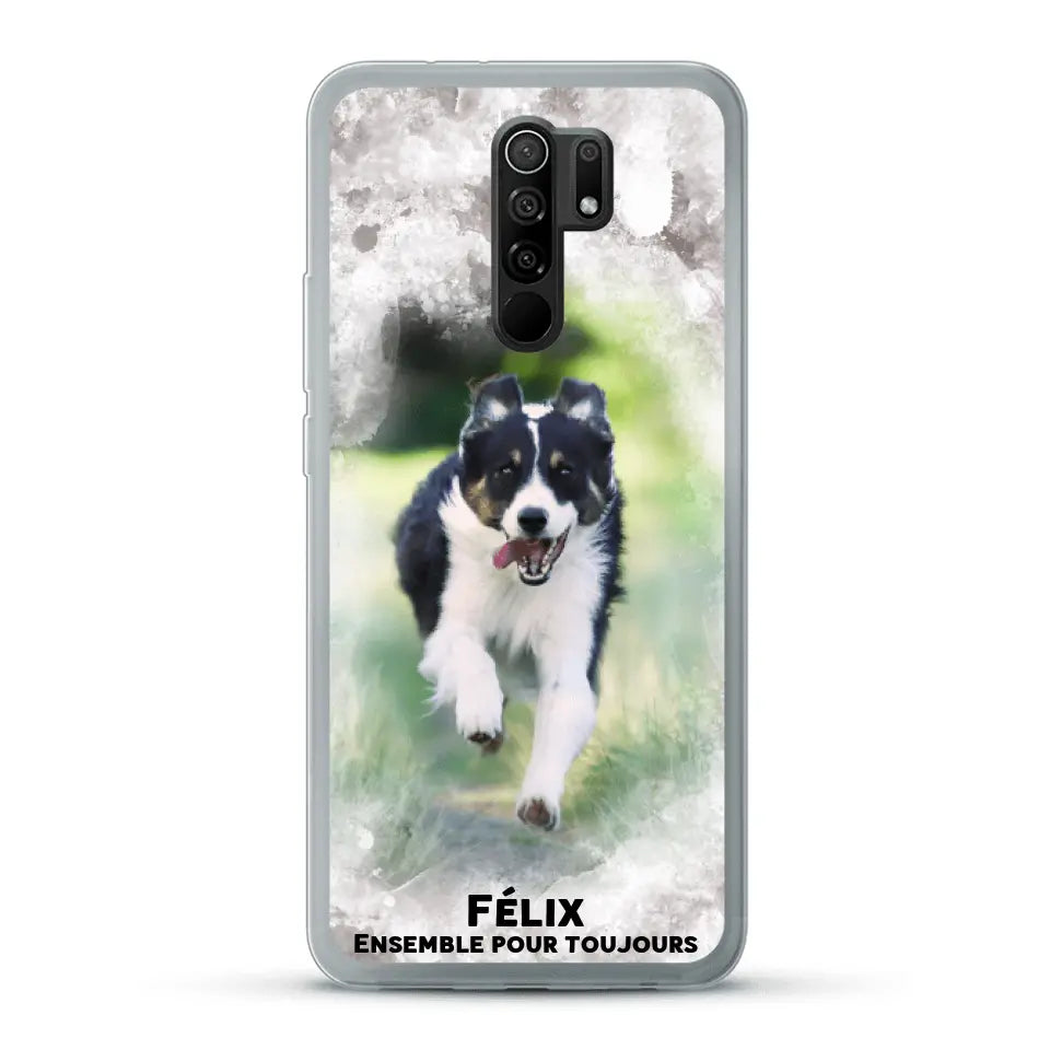Cadre aquarelle - Coque de téléphone personnalisée