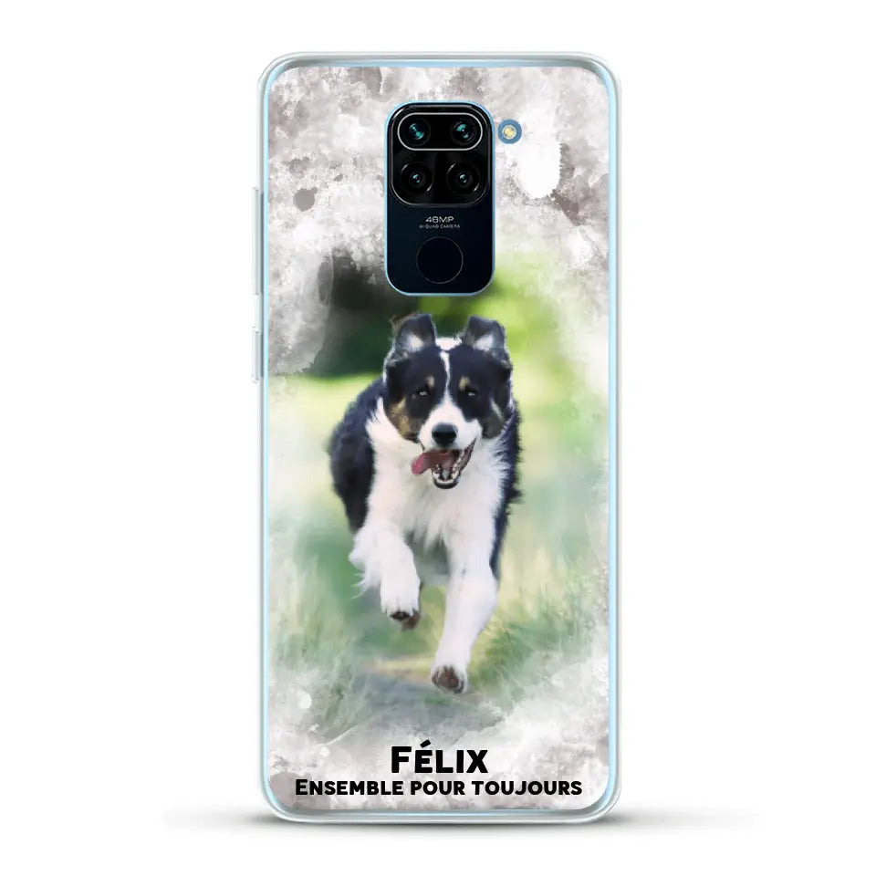 Cadre aquarelle - Coque de téléphone personnalisée