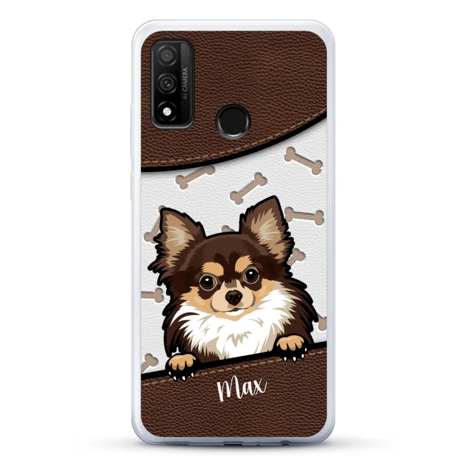 Chiens aspect cuir - Coque de téléphone personnalisée