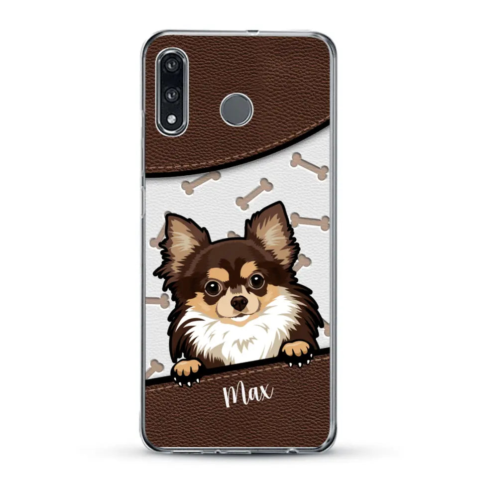 Chiens aspect cuir - Coque de téléphone personnalisée