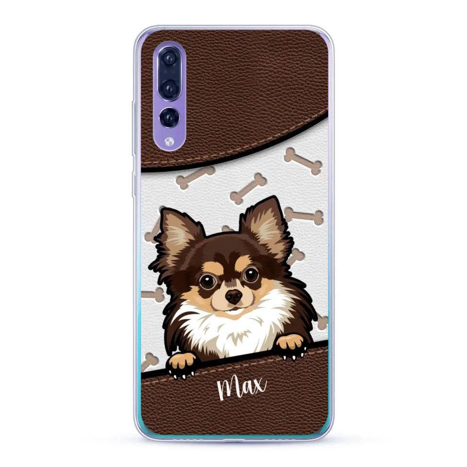 Chiens aspect cuir - Coque de téléphone personnalisée