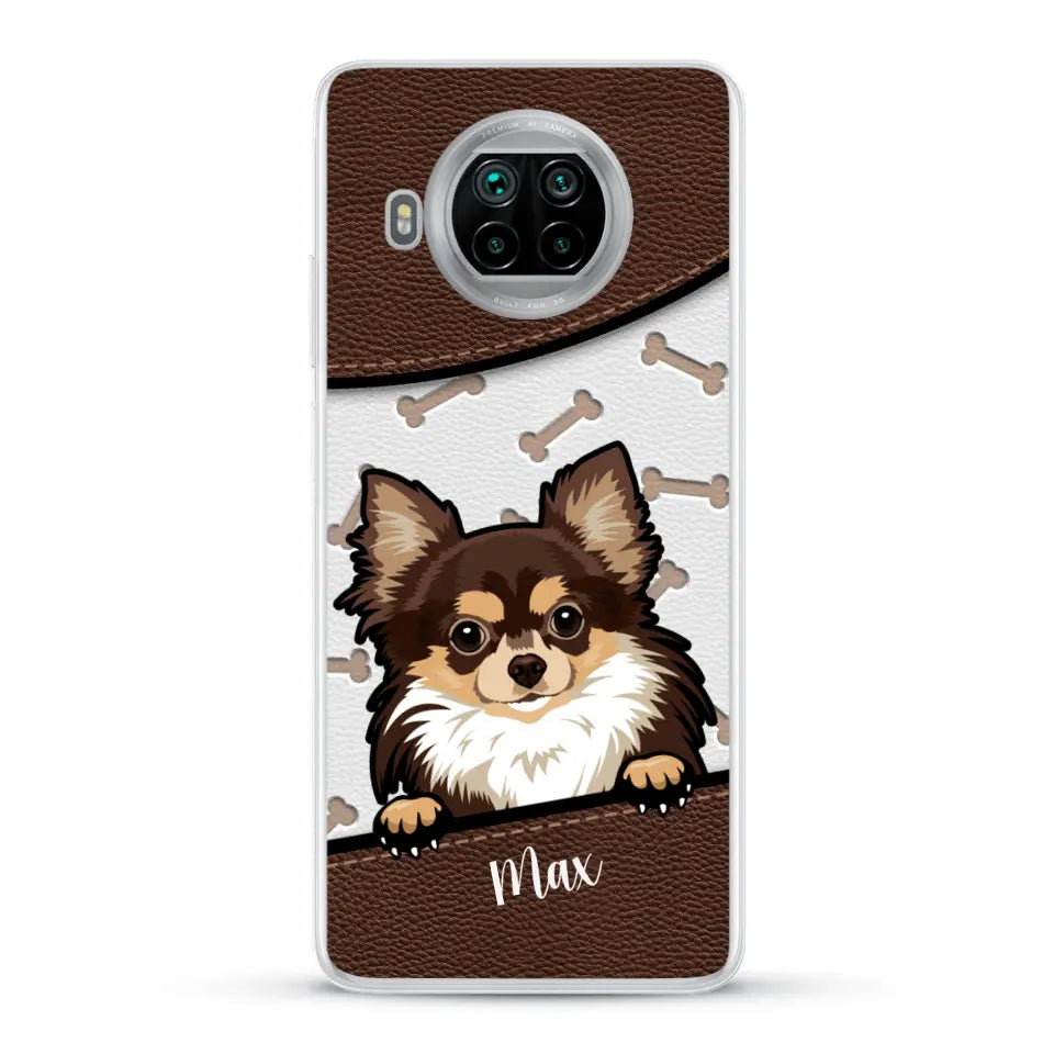 Chiens aspect cuir - Coque de téléphone personnalisée