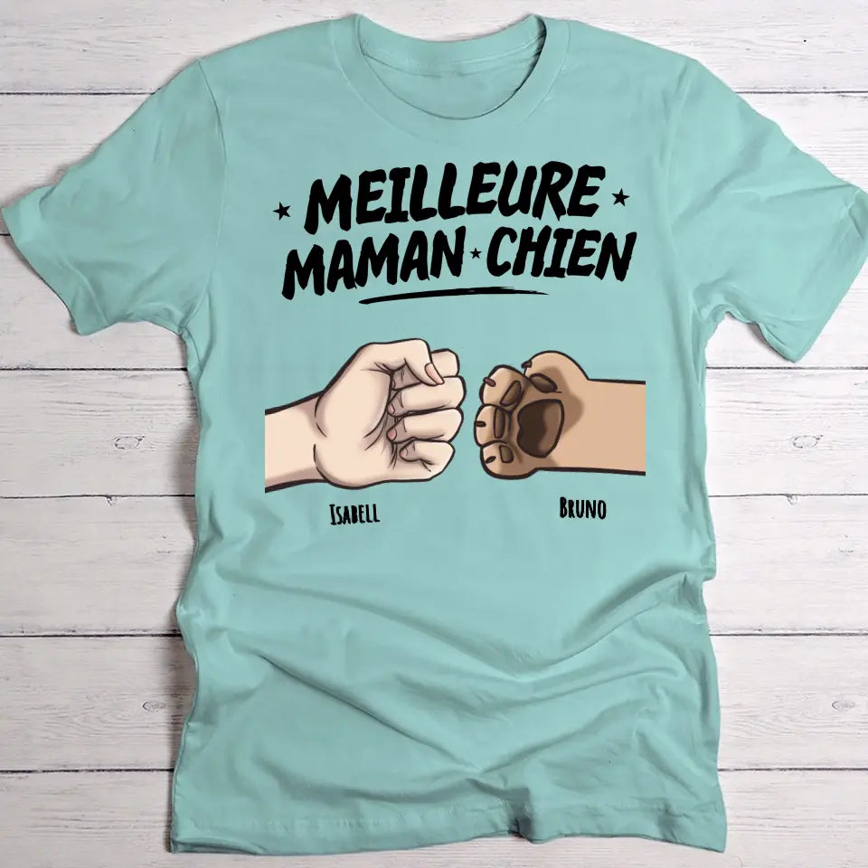 Les meilleurs amis des animaux - T-Shirt personnalisé