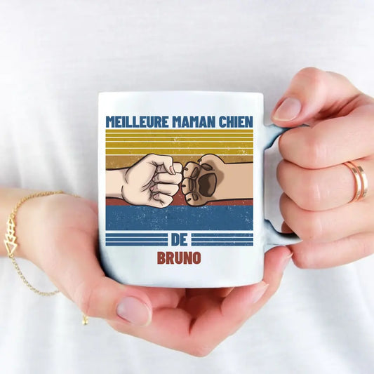 Maman chien de... - Mug personnalisé