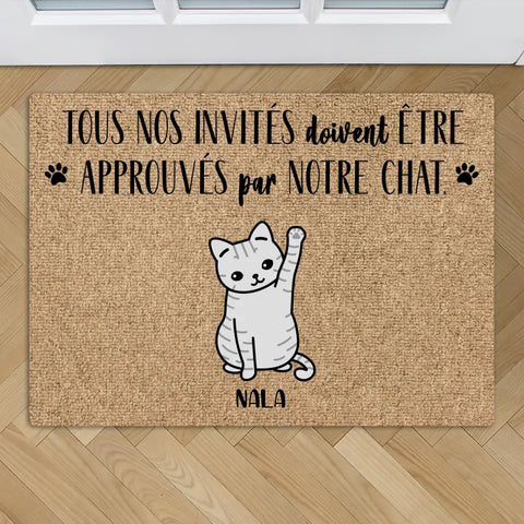 Chats style BD - Paillasson personnalisé - Featured Image