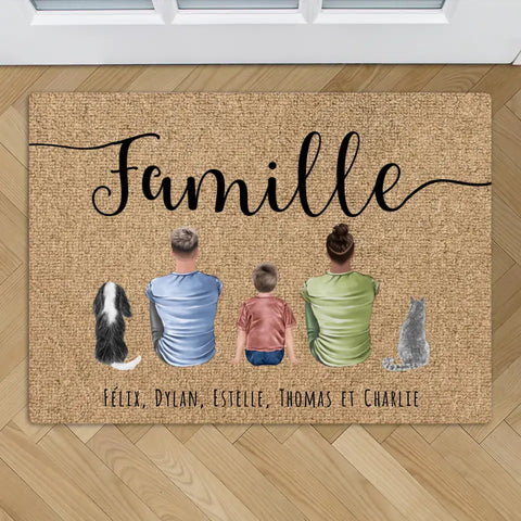 Famille LGBT - Paillasson personnalisé - Featured Image