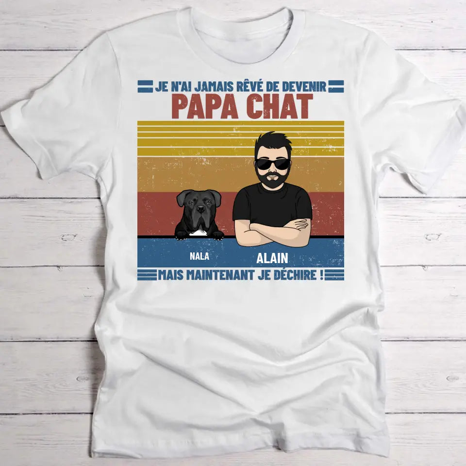 Super papa - T-Shirt personnalisé