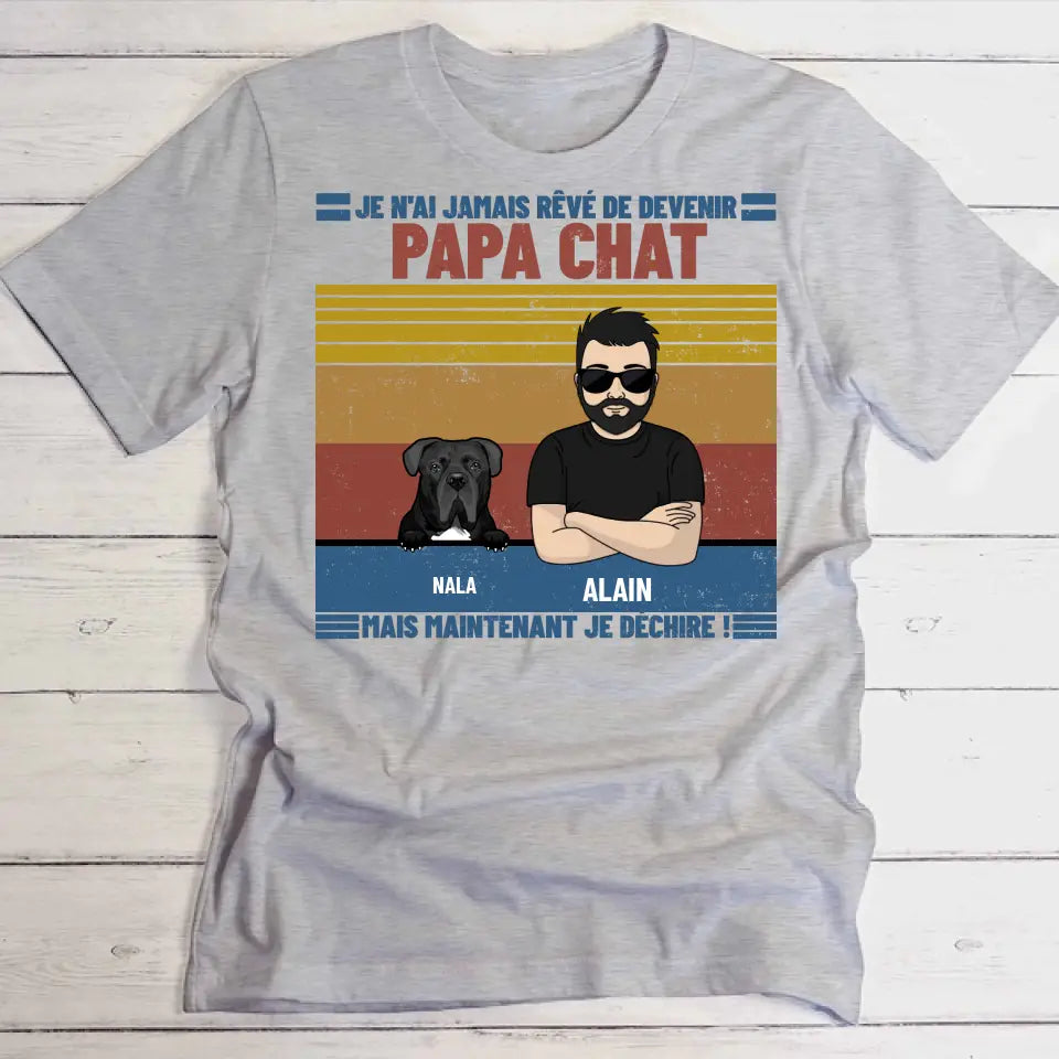 Super papa - T-Shirt personnalisé