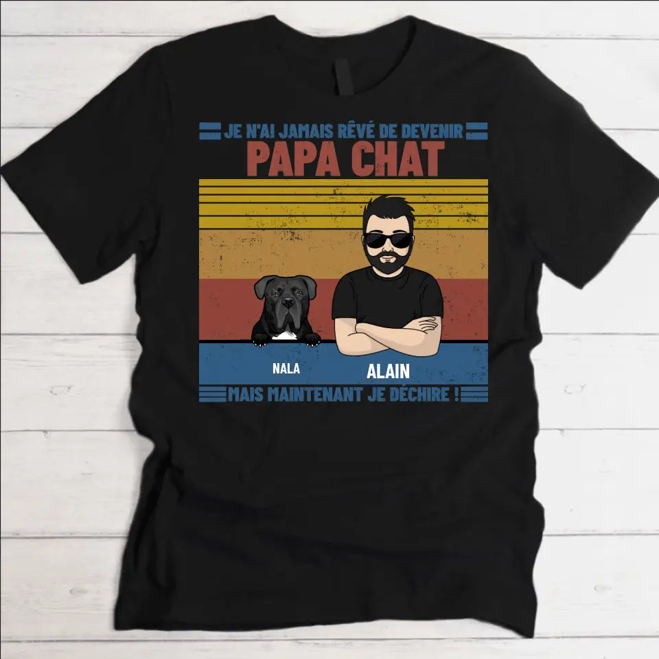 Super papa - T-Shirt personnalisé