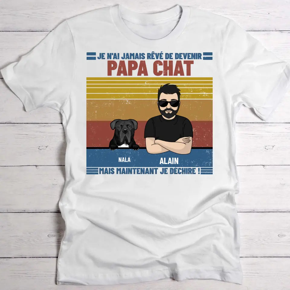 Super papa - T-Shirt personnalisé