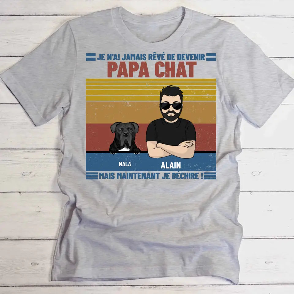 Super papa - T-Shirt personnalisé