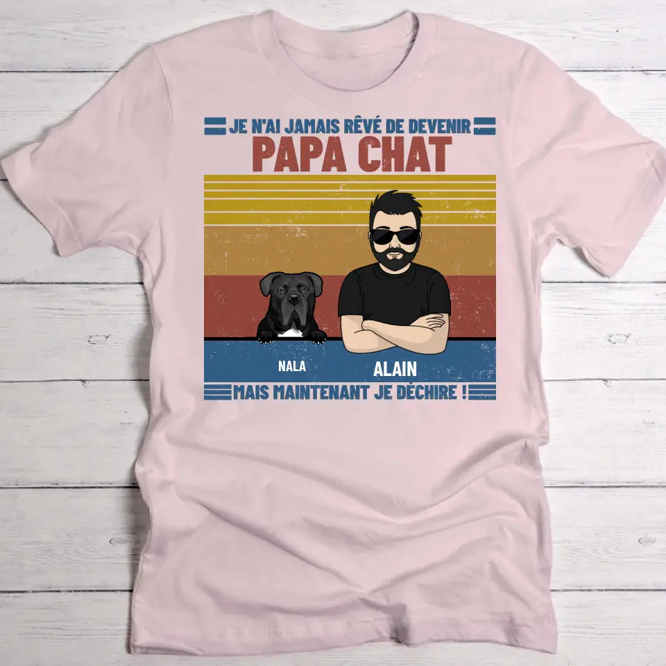 Super papa - T-Shirt personnalisé