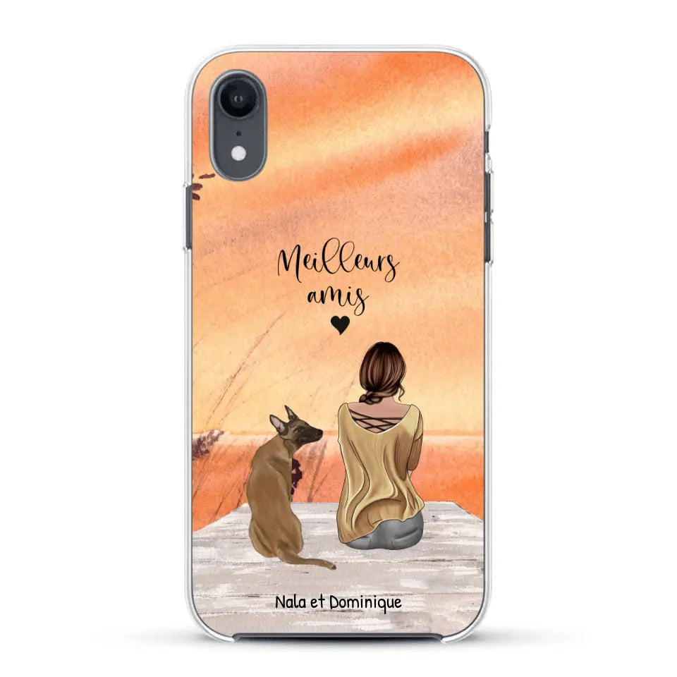 Meilleurs amis - Coque de téléphone personnalisée