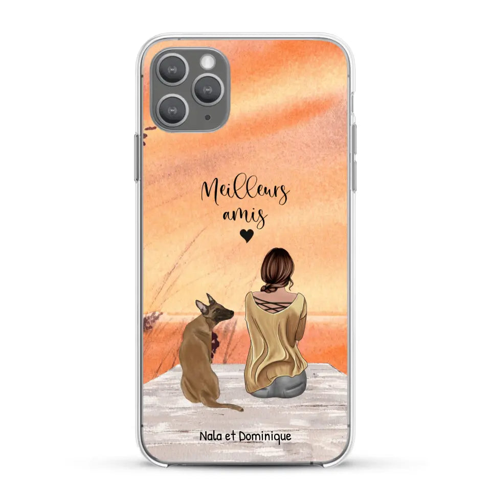 Meilleurs amis - Coque de téléphone personnalisée