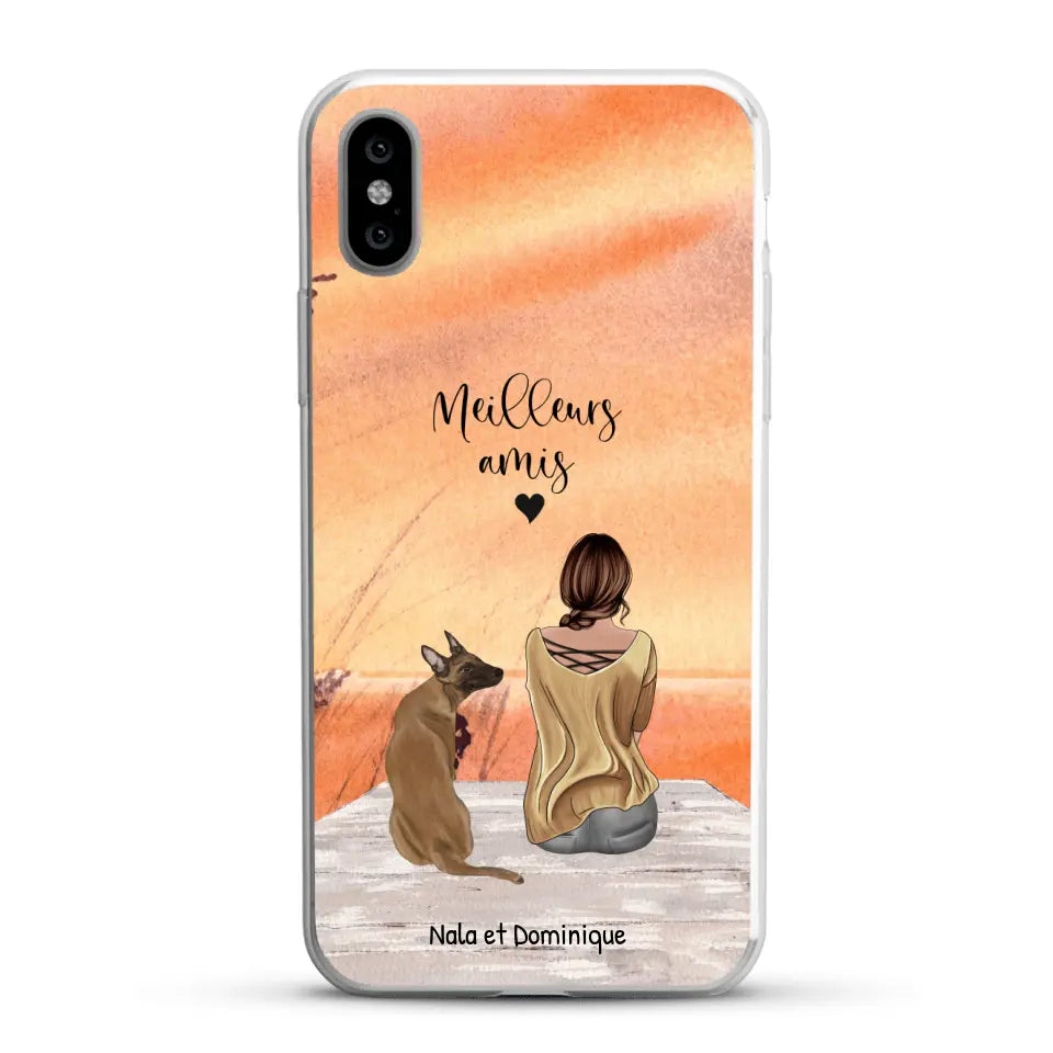 Meilleurs amis - Coque de téléphone personnalisée