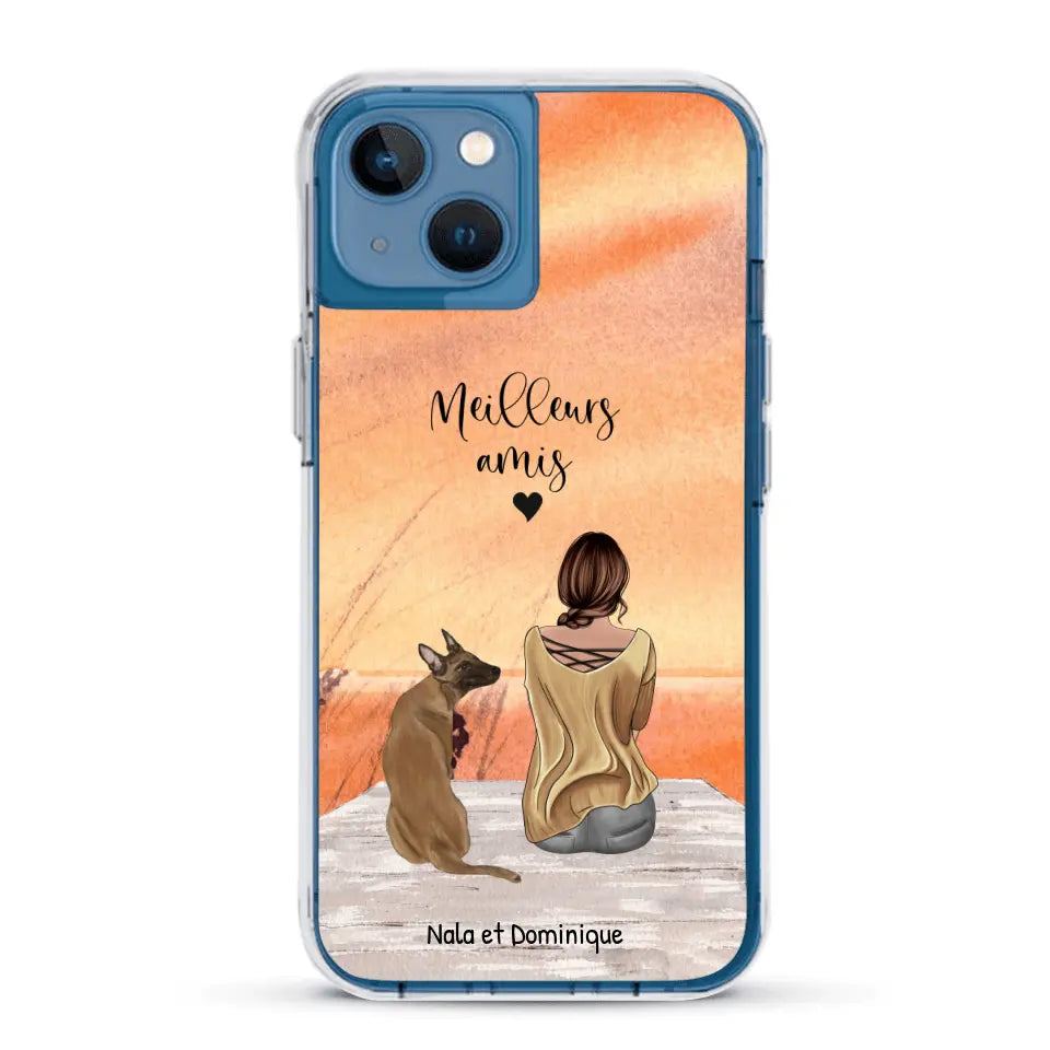 Meilleurs amis - Coque de téléphone personnalisée