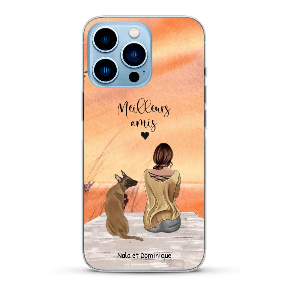 Meilleurs amis - Coque de téléphone personnalisée