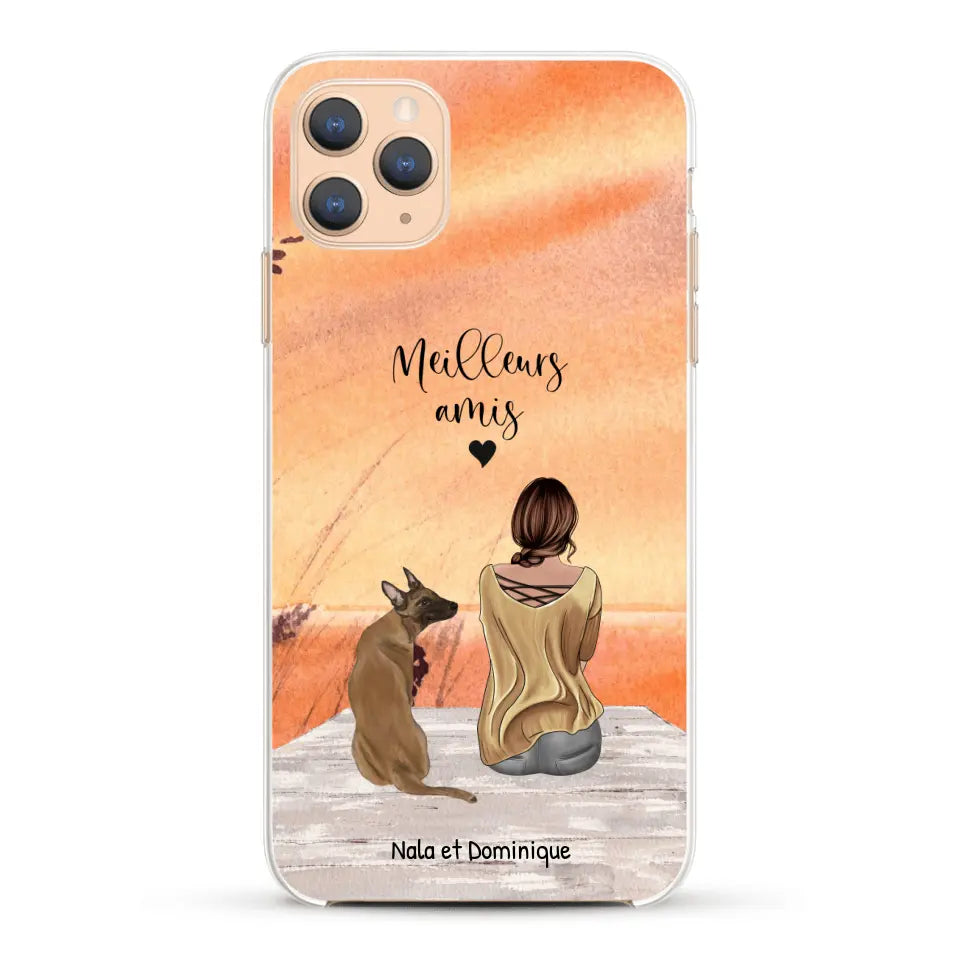 Meilleurs amis - Coque de téléphone personnalisée