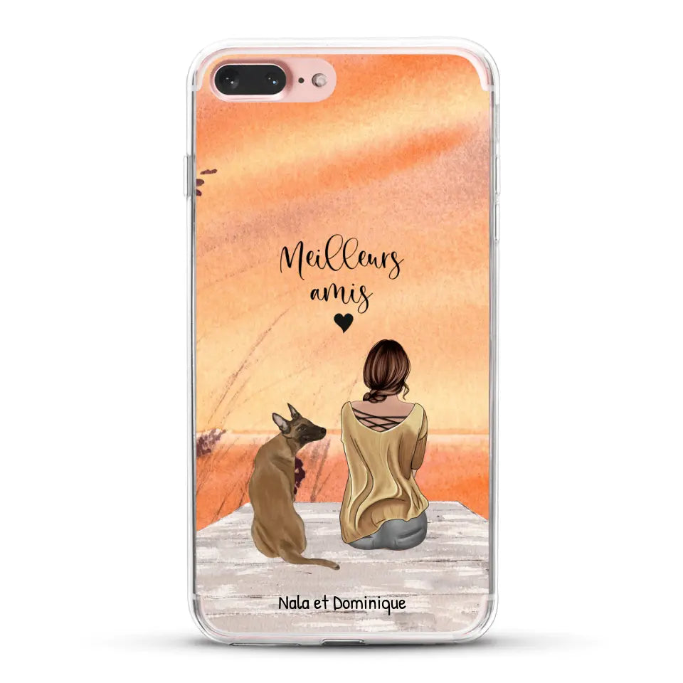 Meilleurs amis - Coque de téléphone personnalisée