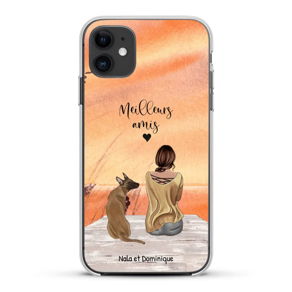 Meilleurs amis - Coque de téléphone personnalisée