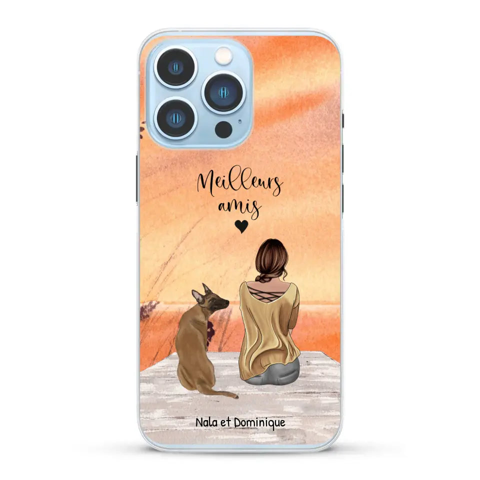 Meilleurs amis - Coque de téléphone personnalisée