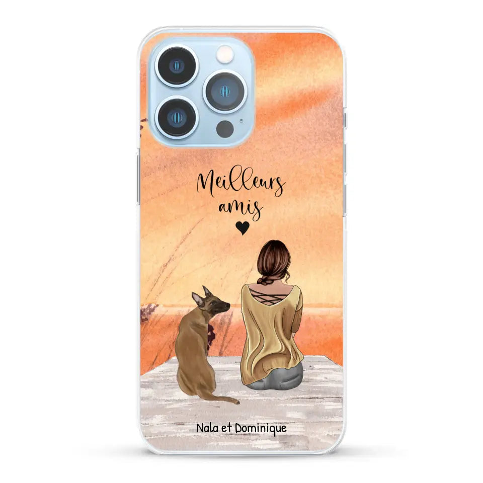 Meilleurs amis - Coque de téléphone personnalisée