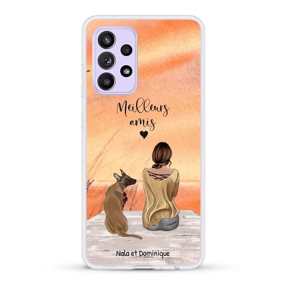 Meilleurs amis - Coque de téléphone personnalisée