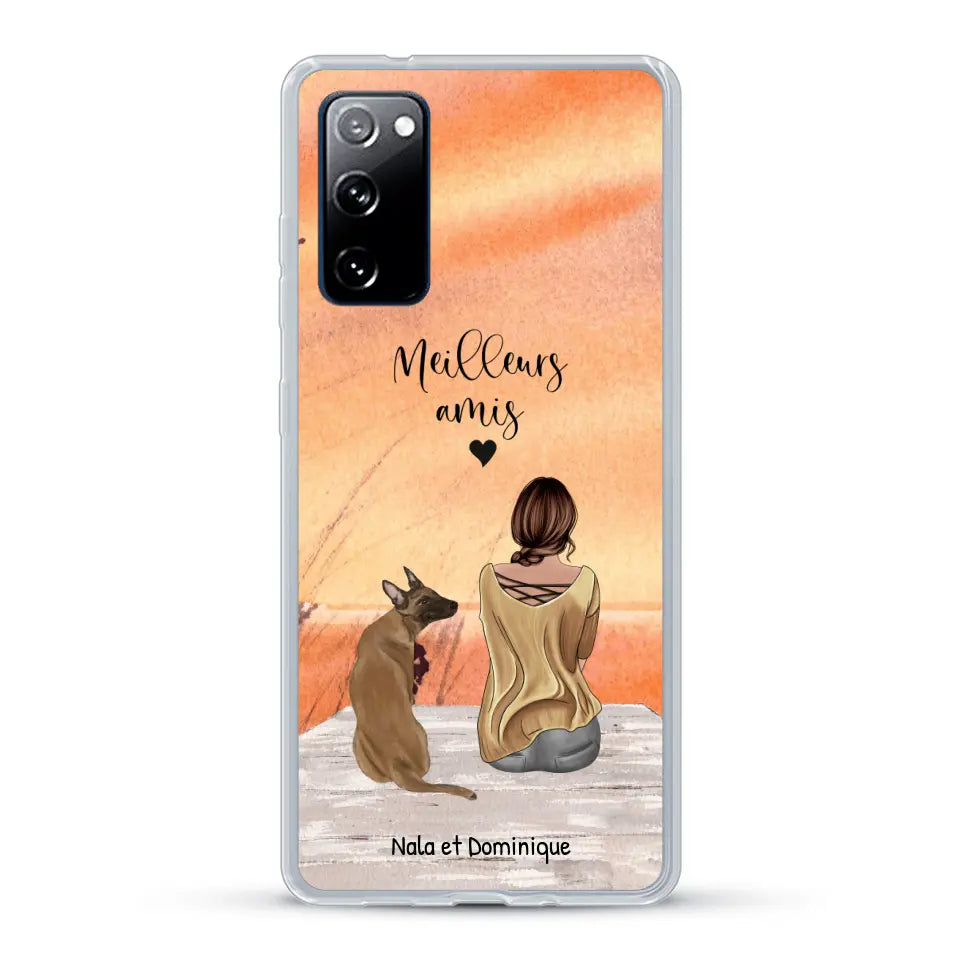 Meilleurs amis - Coque de téléphone personnalisée