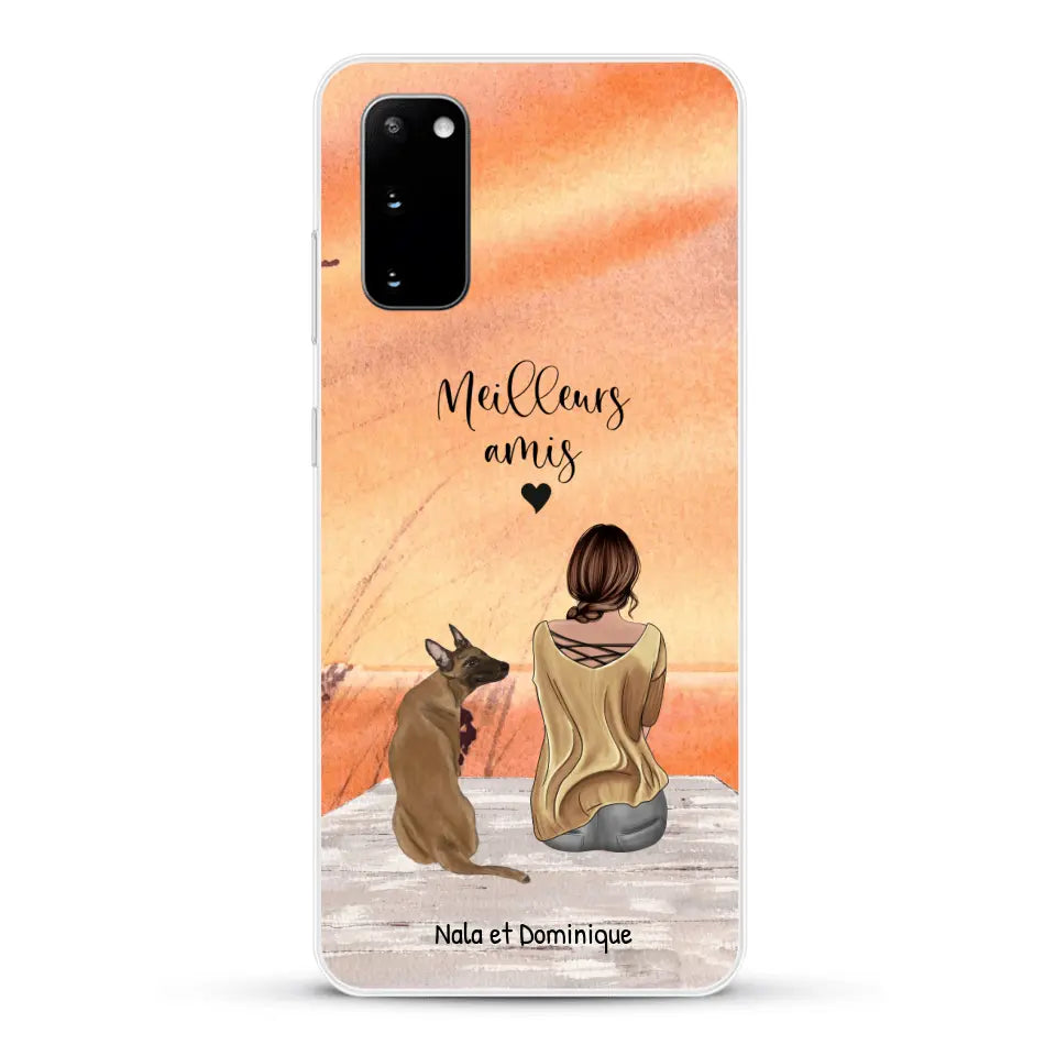 Meilleurs amis - Coque de téléphone personnalisée