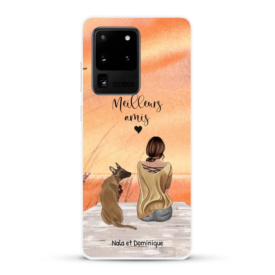 Meilleurs amis - Coque de téléphone personnalisée