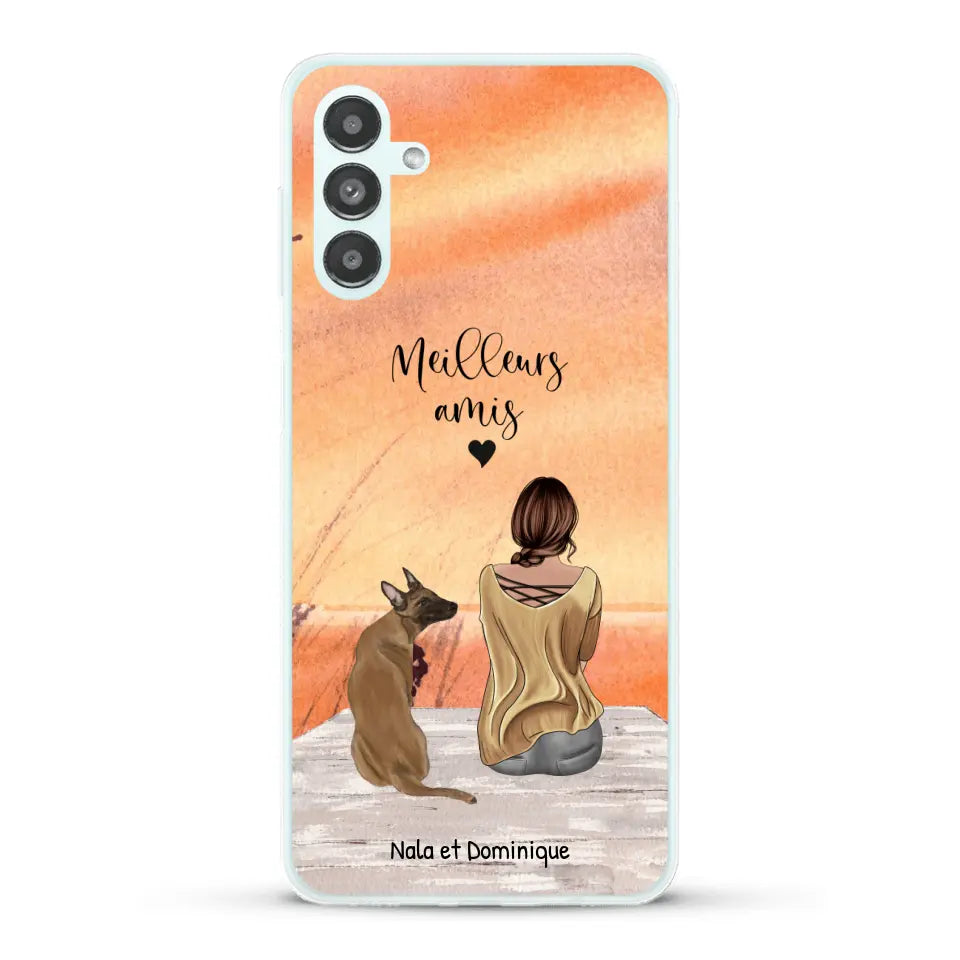 Meilleurs amis - Coque de téléphone personnalisée