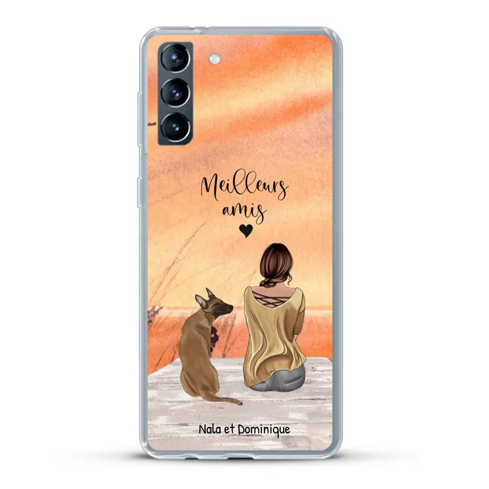 Meilleurs amis - Coque de téléphone personnalisée