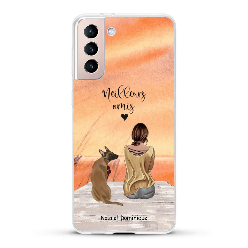 Meilleurs amis - Coque de téléphone personnalisée