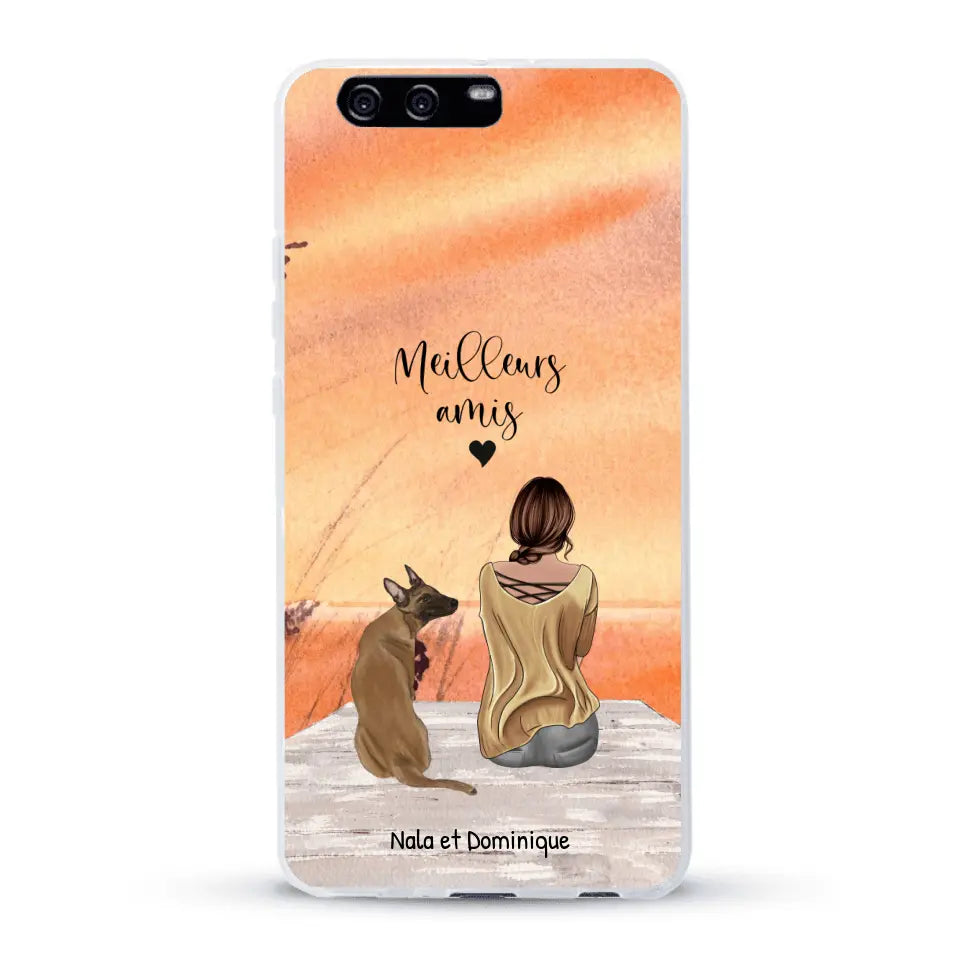 Meilleurs amis - Coque de téléphone personnalisée