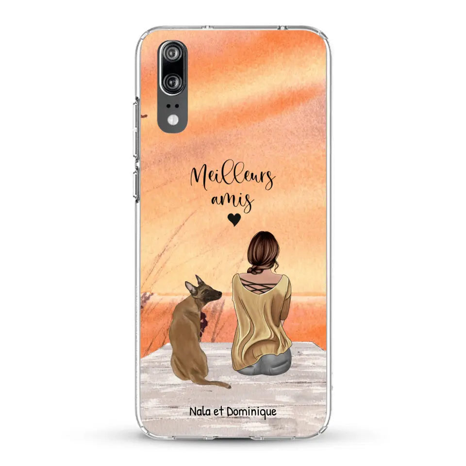 Meilleurs amis - Coque de téléphone personnalisée