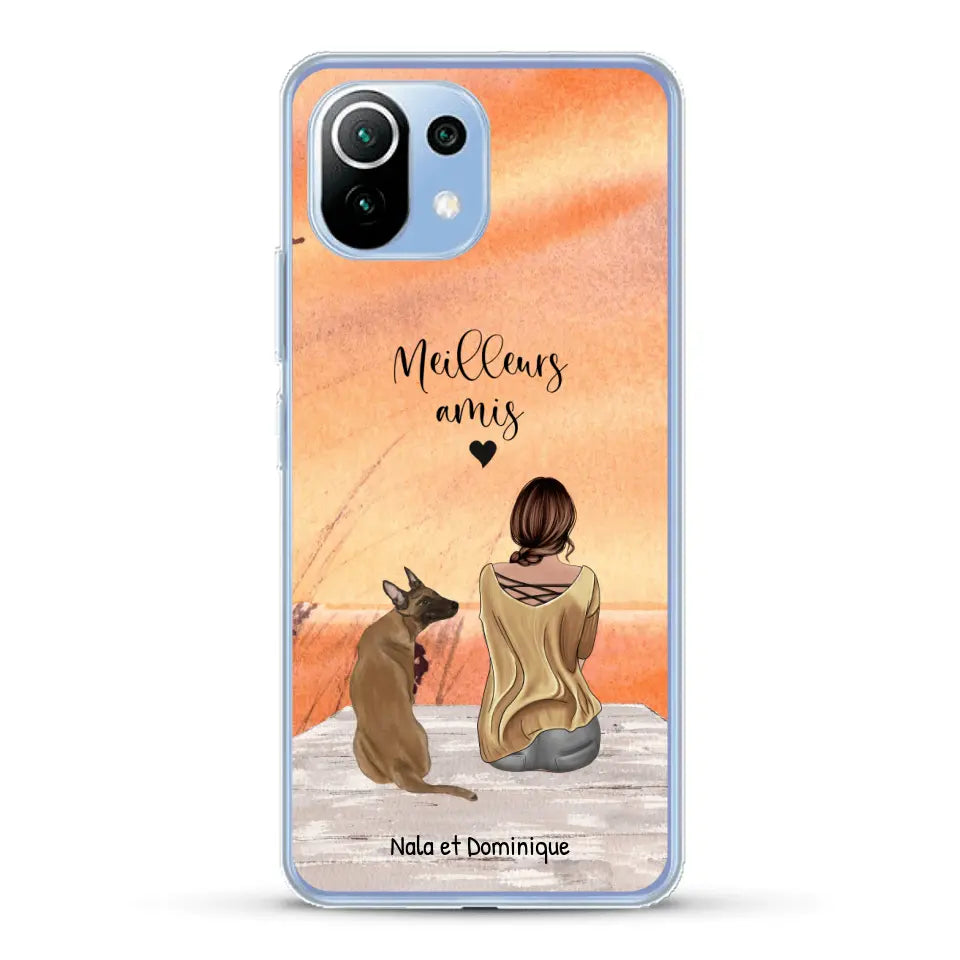 Meilleurs amis - Coque de téléphone personnalisée